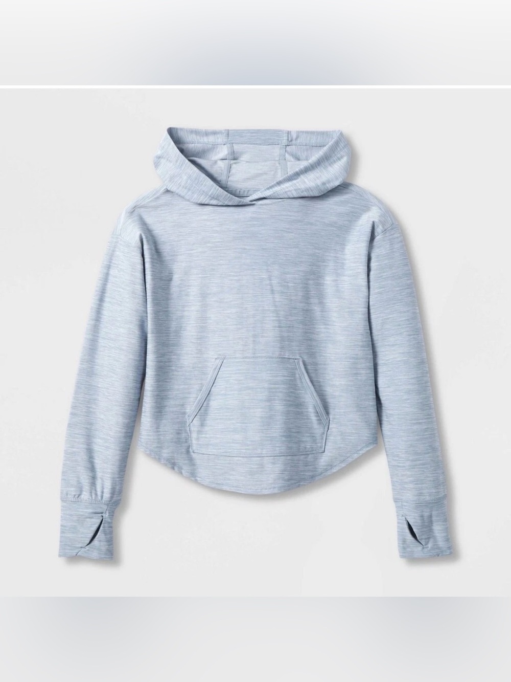 Girls All In Motion Cropped Hoodie